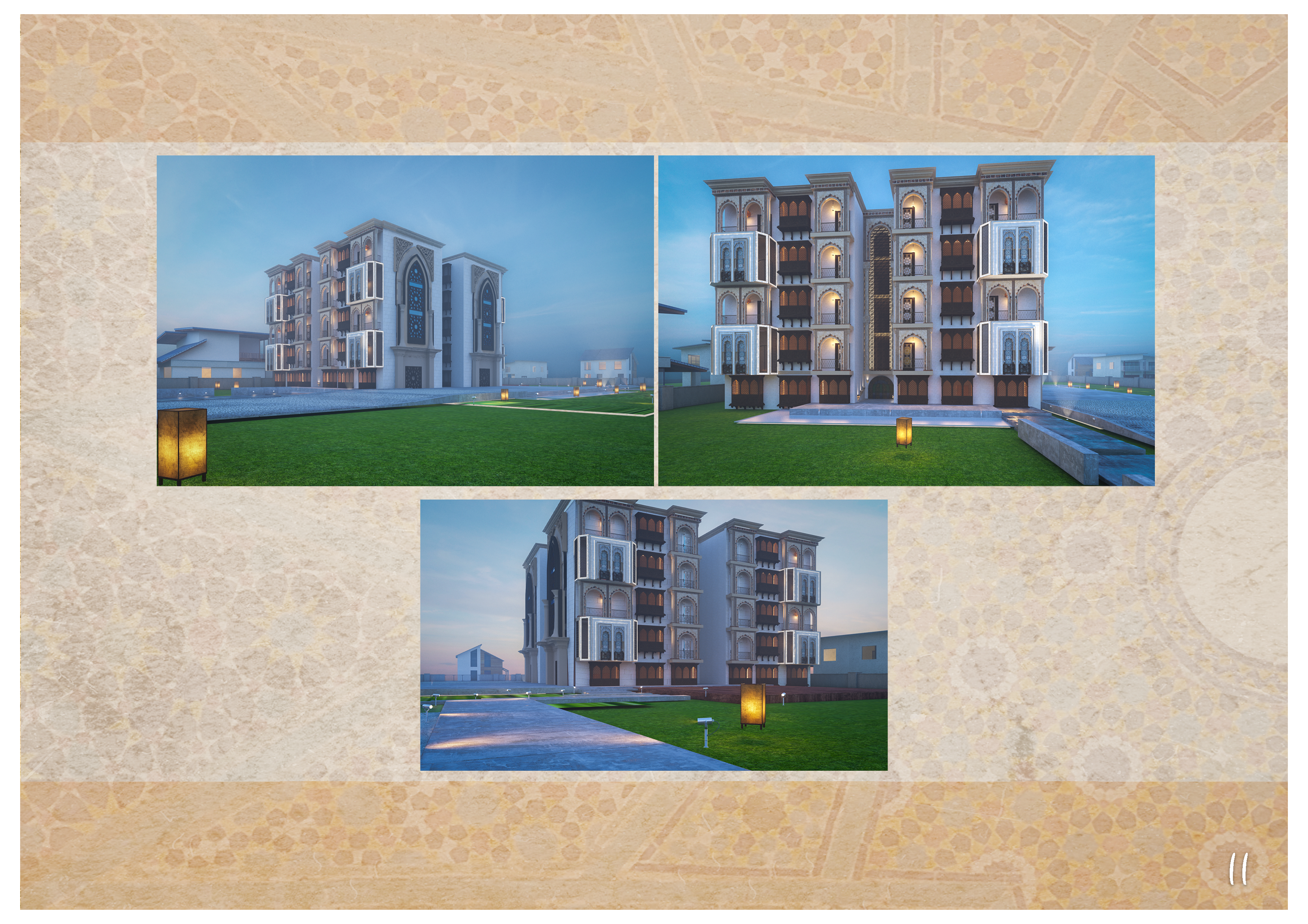 可持续伊斯兰风格住宅小区-16