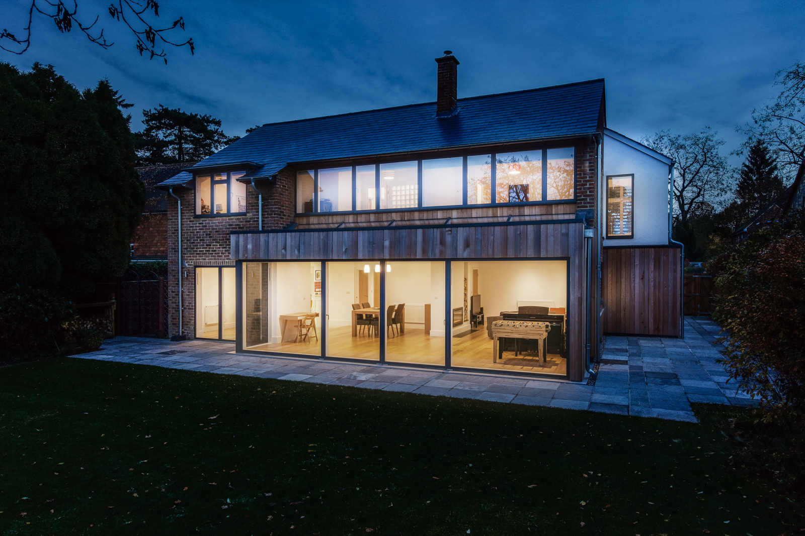 杨树路现代私宅 | 自然光与隐私控制的巧妙融合-21