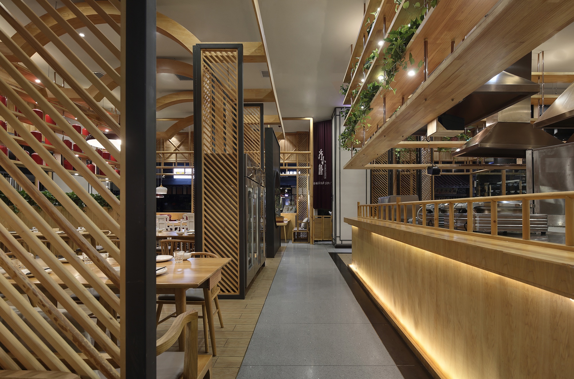 齐小鲁海鲜疙瘩汤丨中国济南丨威实空间设计-24