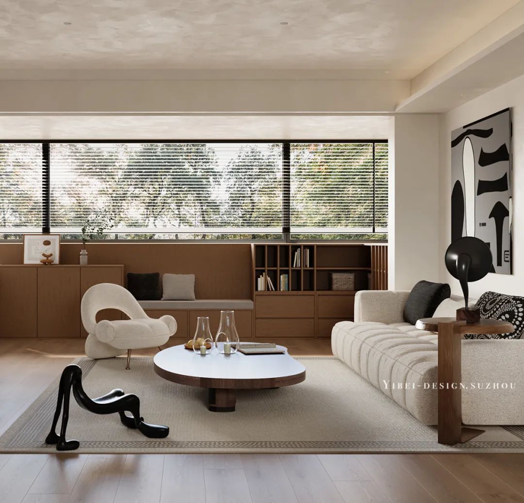 原木温居 · 苏州一贝设计的生活有度空间丨中国苏州-4