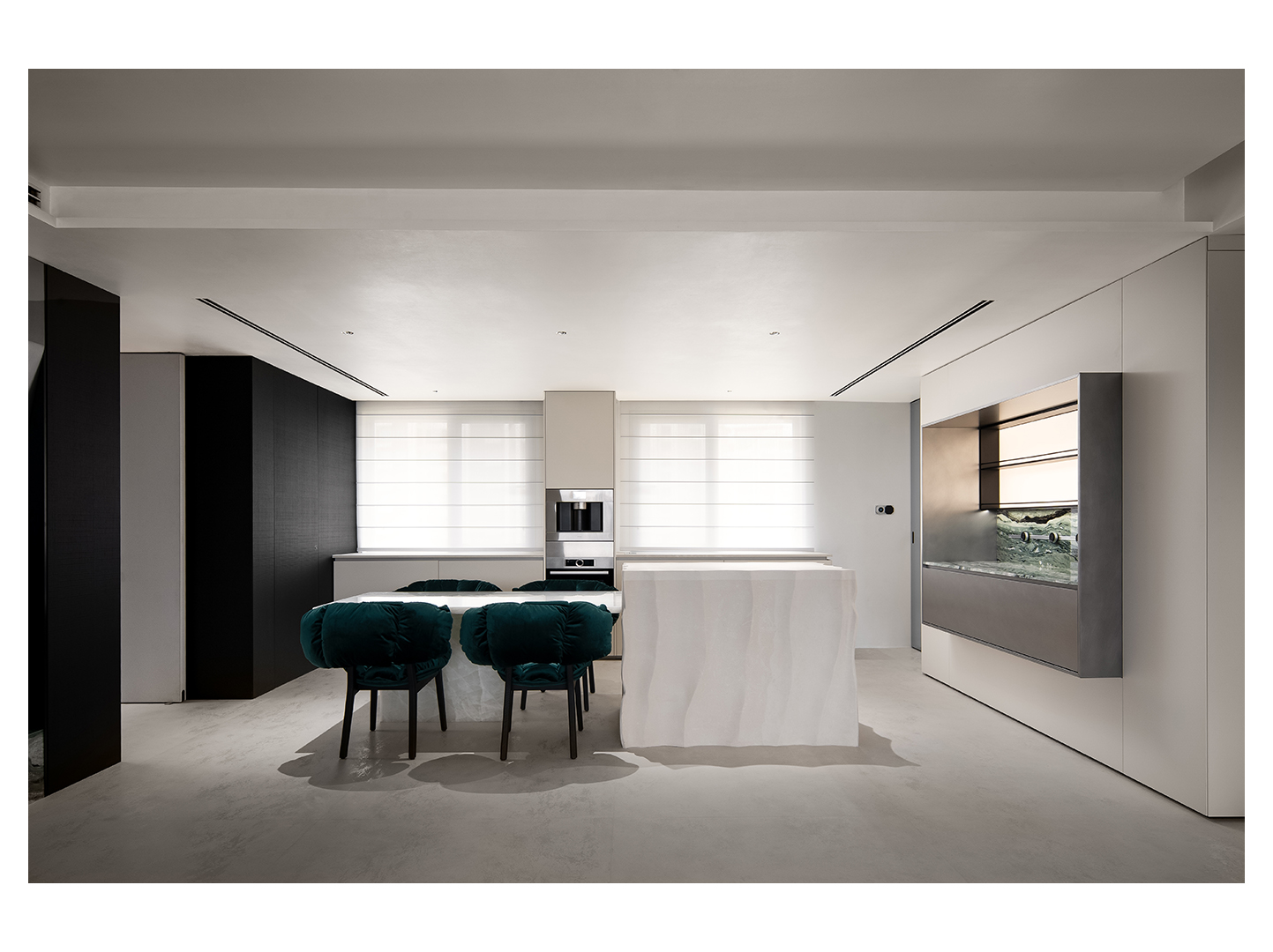 空间摄影丨山东菏泽 极简设计落地-0