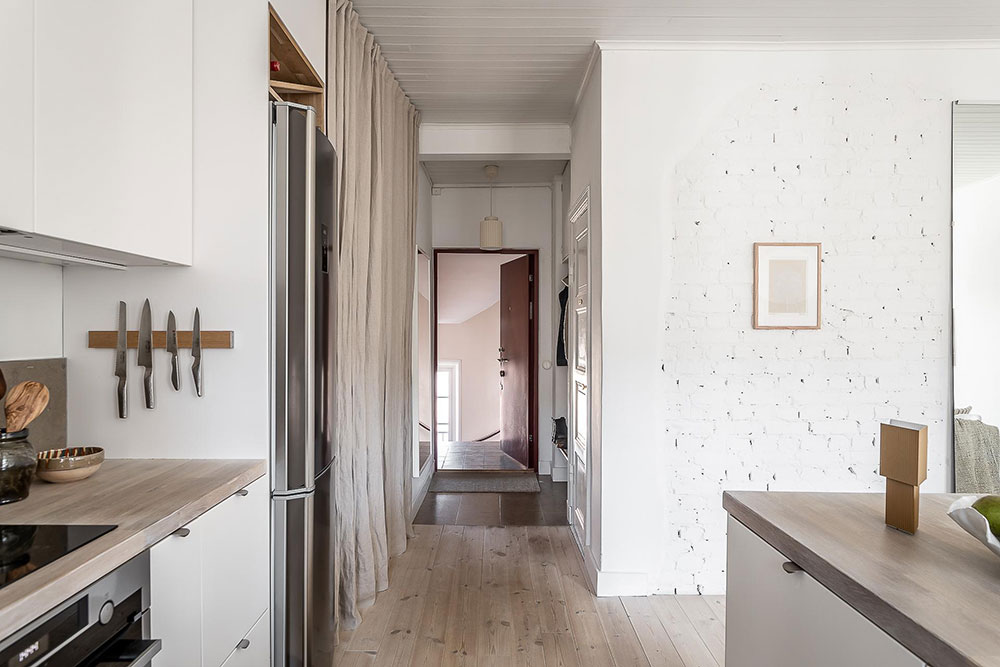 哥德堡 37 平米小公寓的巧妙分区设计-22