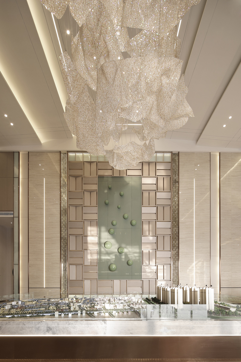 游牧之城的绿色低奢售楼处-10