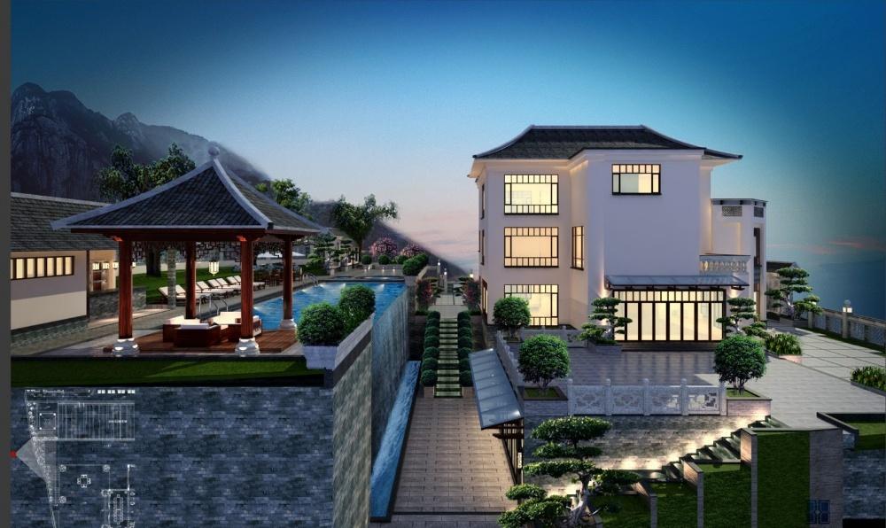 
深思设计 肇庆凤凰台壹号别墅 -16