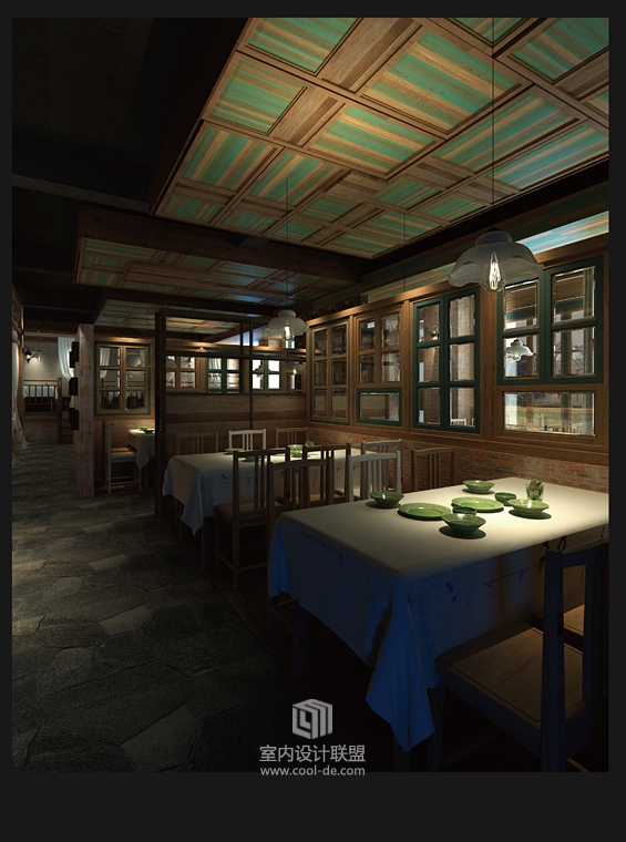 主题餐厅设计-火红年代主题餐厅设计-10