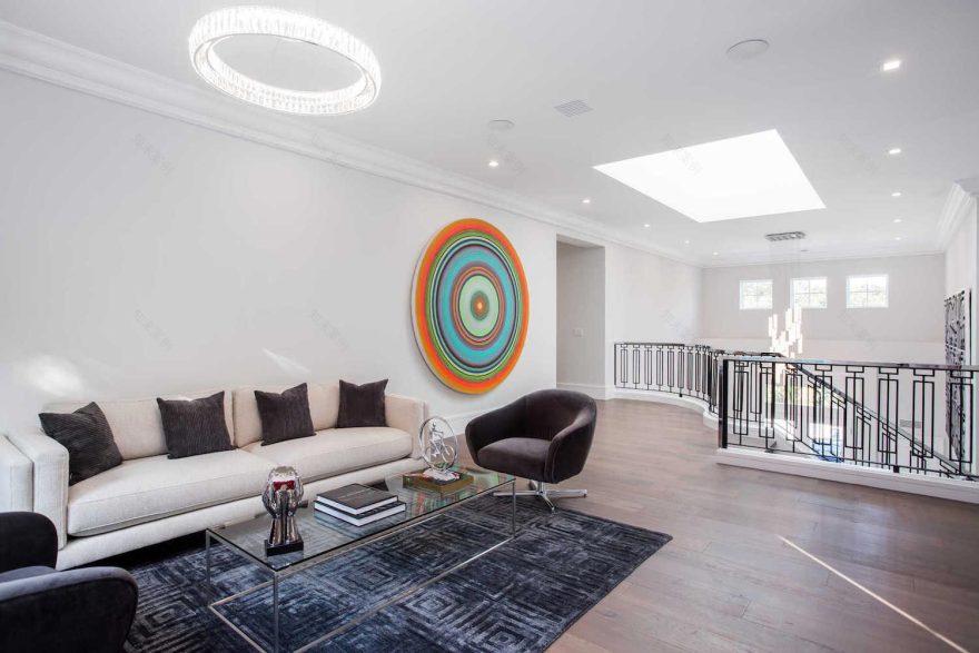 加州贝弗利山庄豪华当代庄园-17