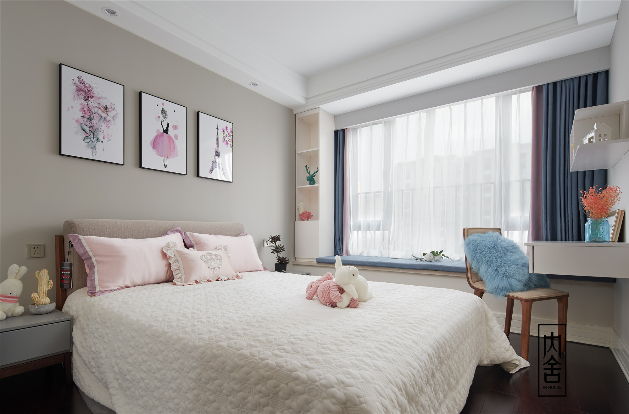 暖调北欧风,一家三口的温馨家居-29