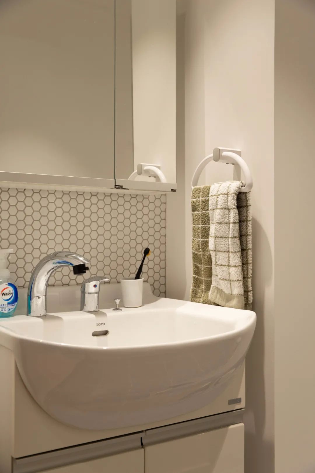 92㎡一人居,起居室,岛台加三分离,满满日系风-104