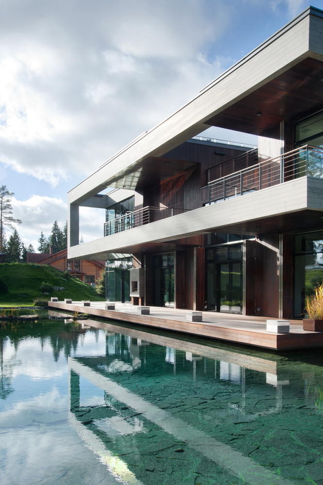 俄罗斯 LD2 乡间别墅 | 自然与建筑的和谐共生-19