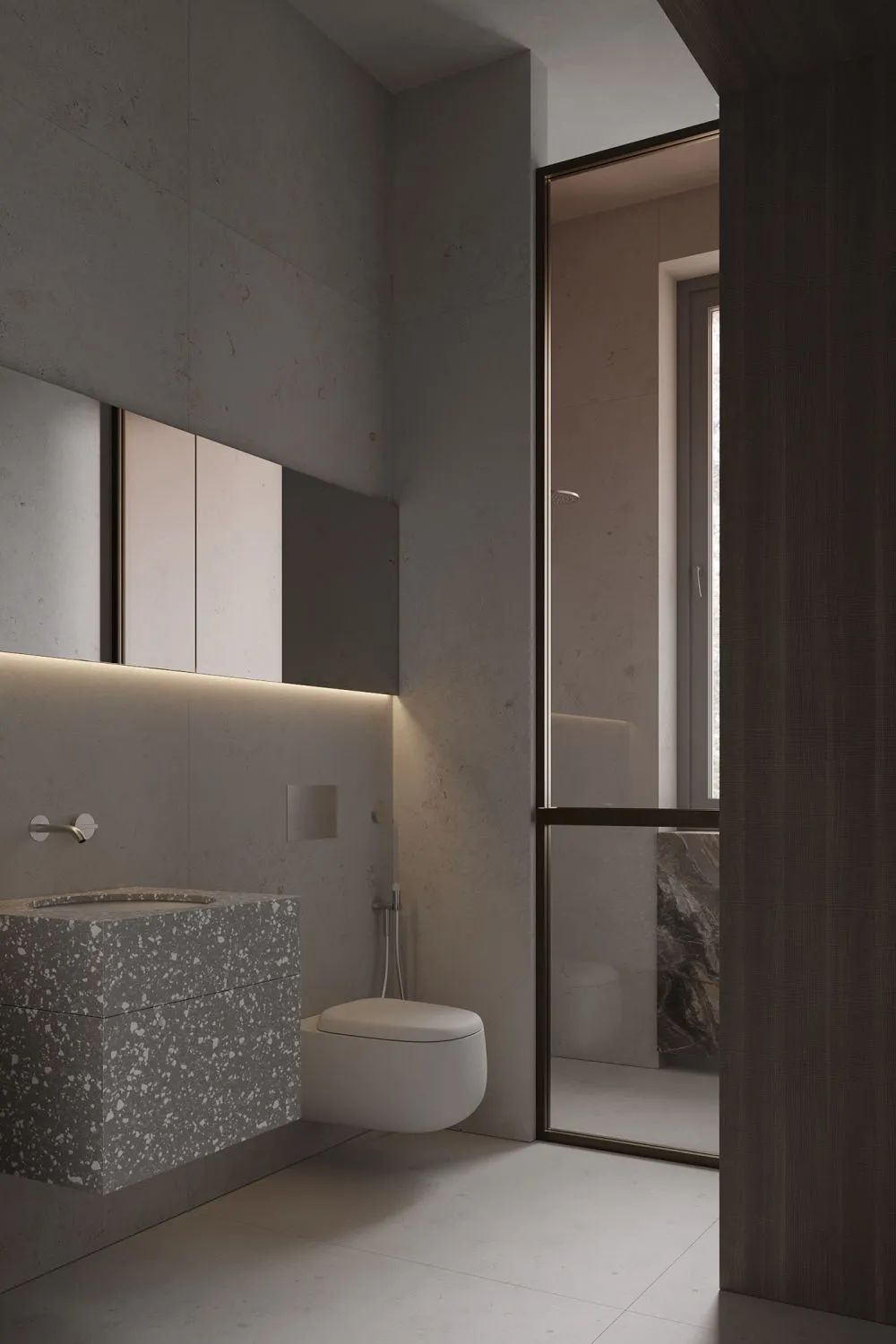 盐系简约,静美!灰白木色打造宁静家居空间丨星艺装饰广州总部-51