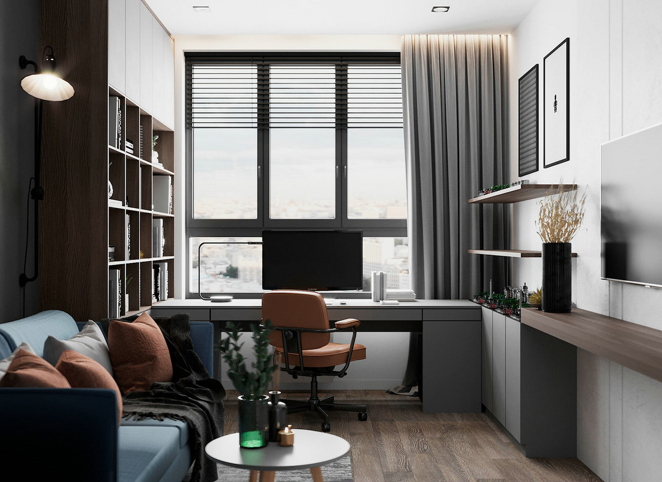 极简北欧，一个人的舒适空间-2