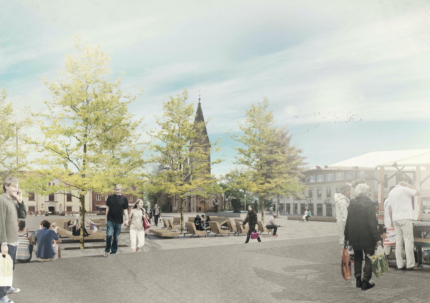 瑞典小镇公共空间重塑丨LAND Arkitektur-23