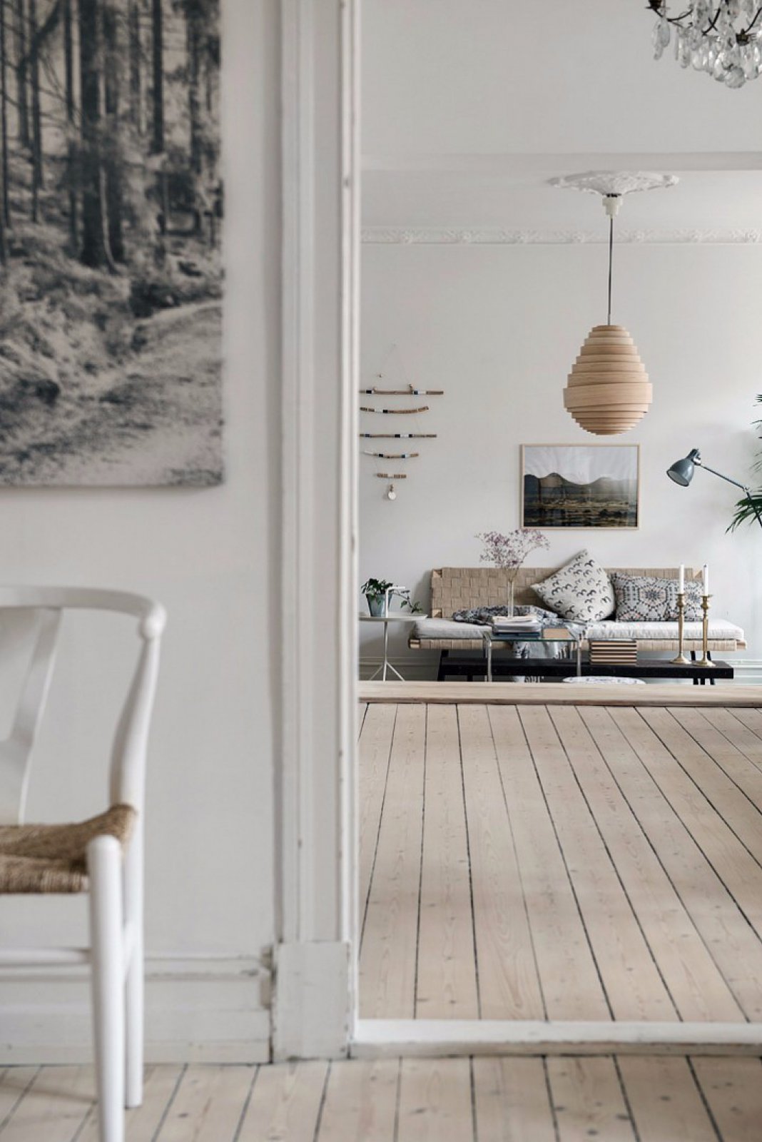 国外超美纯白北欧风住宅-2