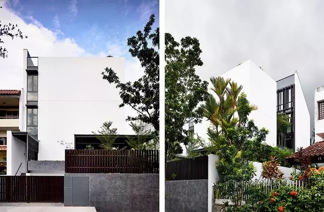 豪华别墅 现代风格新加坡别墅 绿意围绕的世外桃源别墅-15