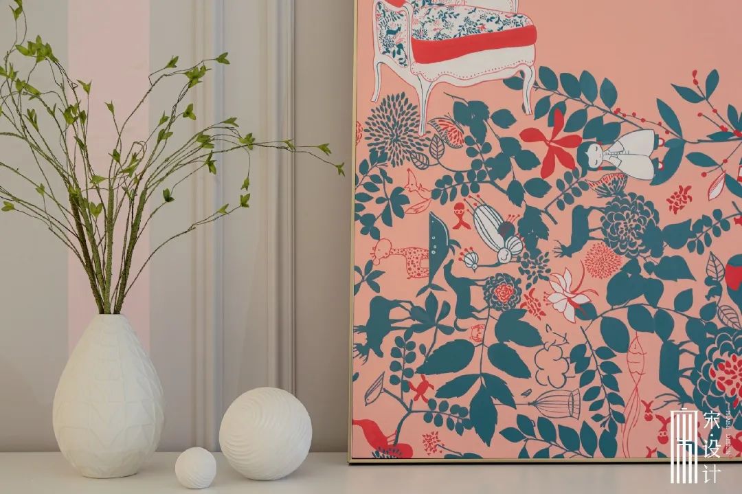 粉色梦幻空间,打造独立女性专属领地-21