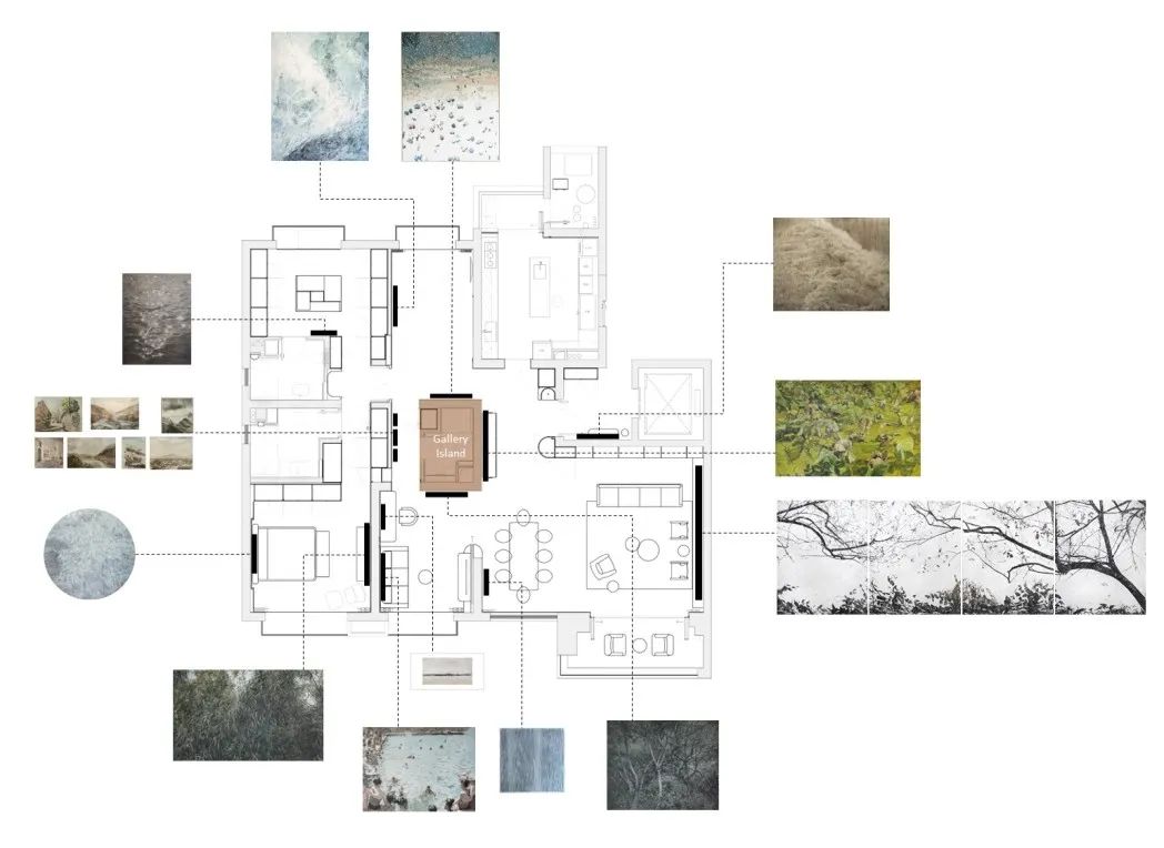 画之宅 · 上海梧桐区大平层艺术空间设计丨中国上海丨方居建筑设计-21
