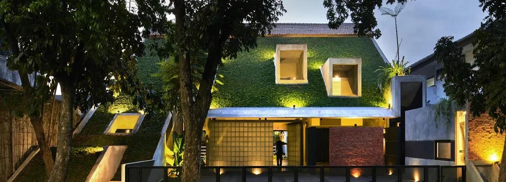 将自然引入空间 | 生态建筑 · 8款-159