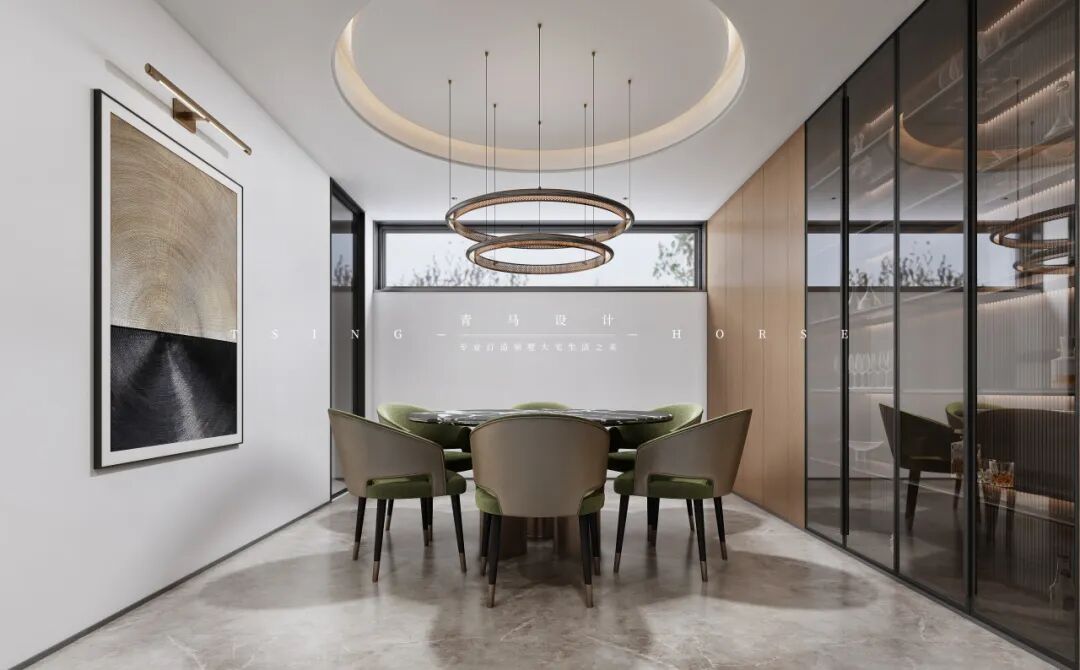 碧桂园·央墅600㎡下叠丨李昂设计团队-54