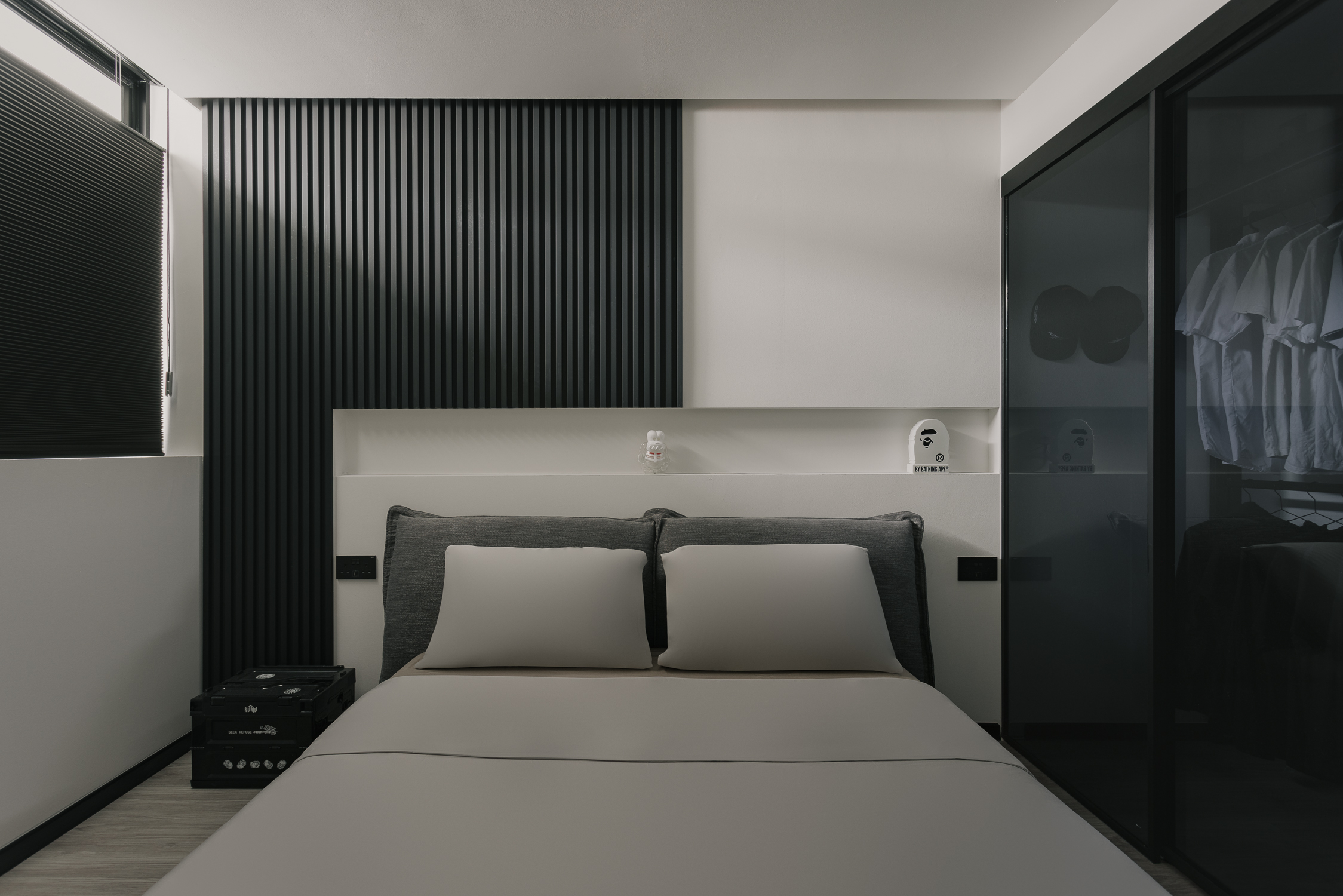 25 Eunos Crescent现代单色风住宅设计丨新加坡丨The Interior Lab-23