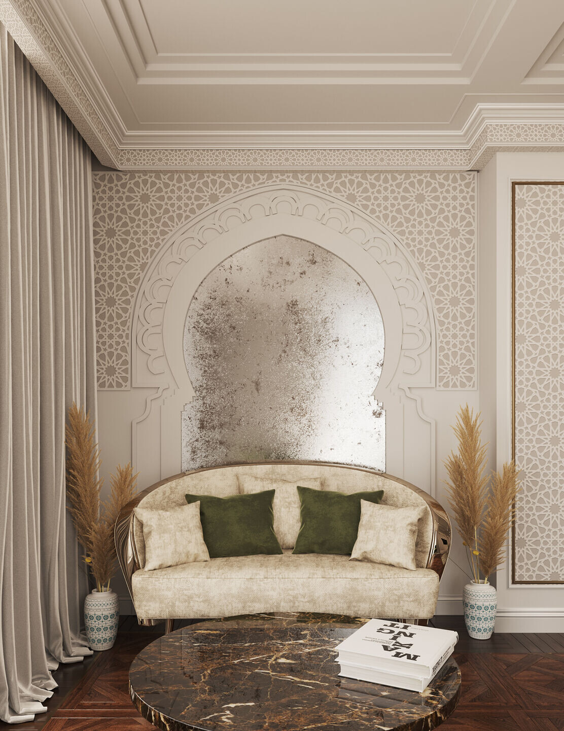 摩洛哥风情,现代奢华——Movenpick Hotel 皇家套房设计-18