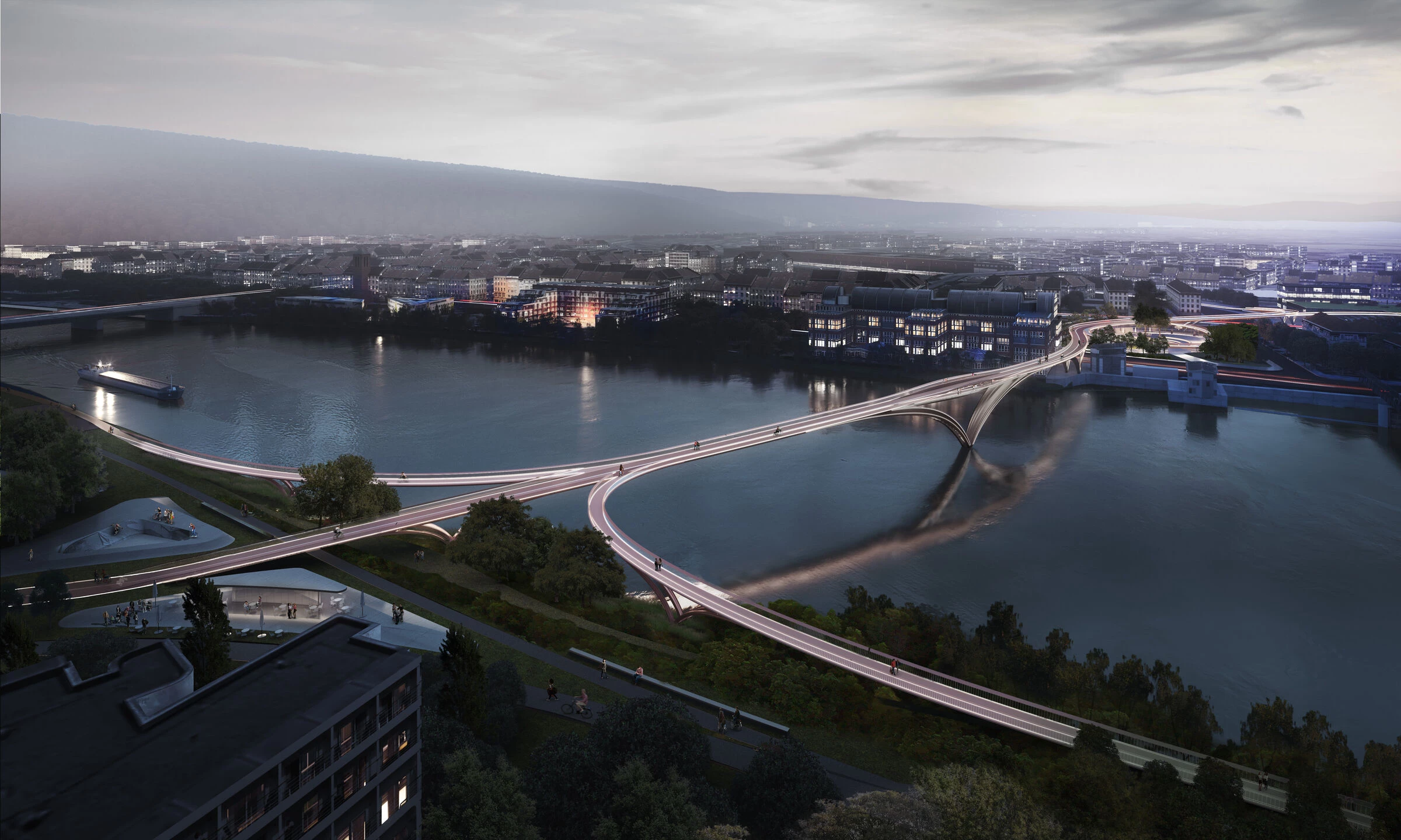 海德堡内卡河上的桥梁丨德国丨STERLING PRESSER-12