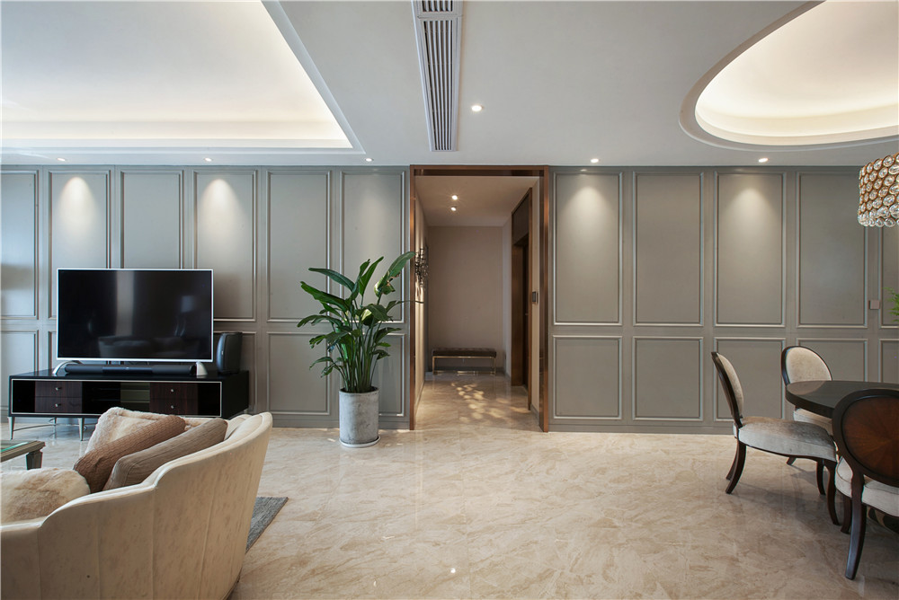 欢乐佳园现代前卫三口之家,精致轻奢生活空间-31