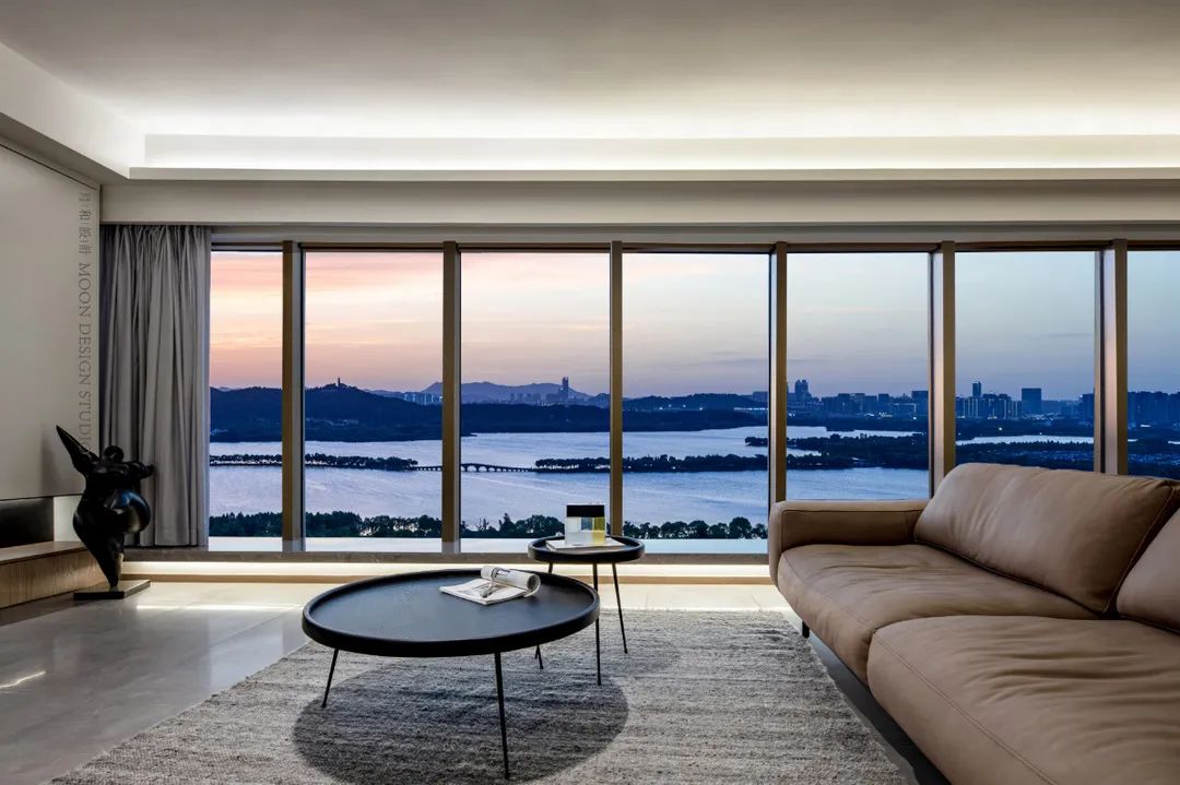 苏州水岸清华·瀚宫现代雅居设计丨中国苏州丨月和设计-16