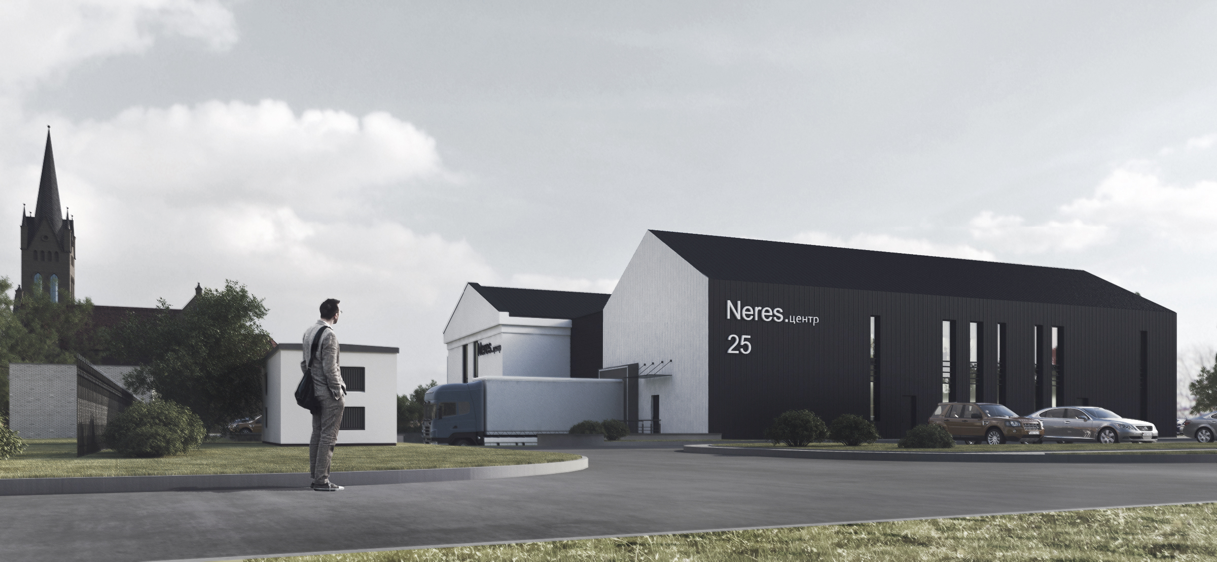 历史与现代交融的社区中心设计-9