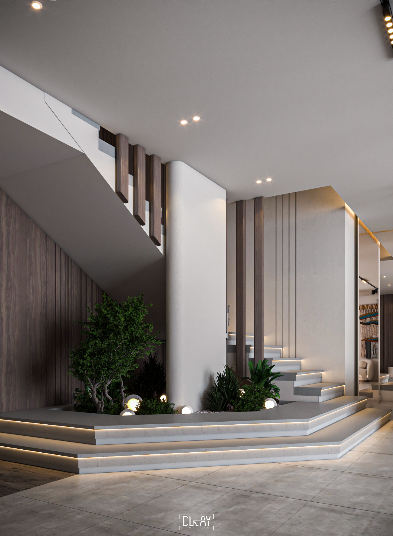 露天花园接待处丨沙特阿拉伯丨@clay studio-14