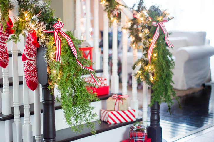 雪白圣诞 | 红色点缀的温馨家居设计-20