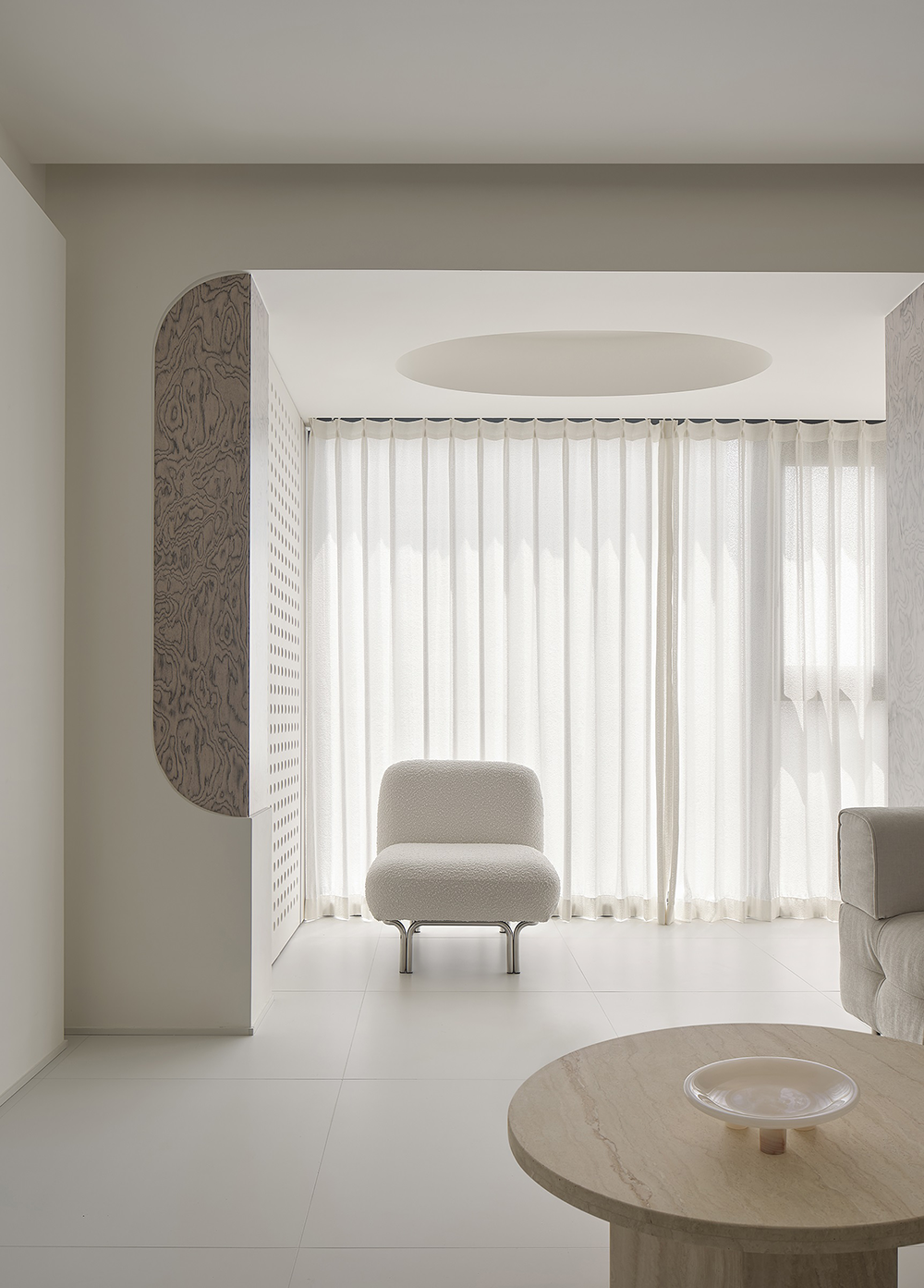 极简纯净的家  邸岸空间设计项目丨中国南京丨邸岸空间建筑设计-9