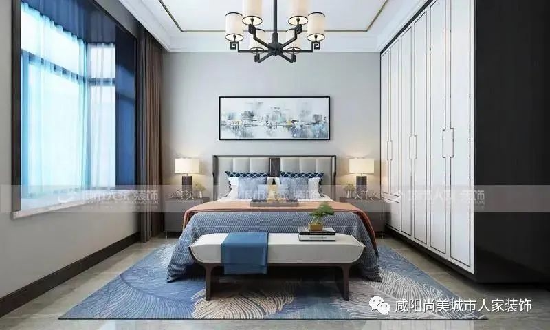 美域熙湖 170㎡新中式美学解读,传统与现代的完美融合-25