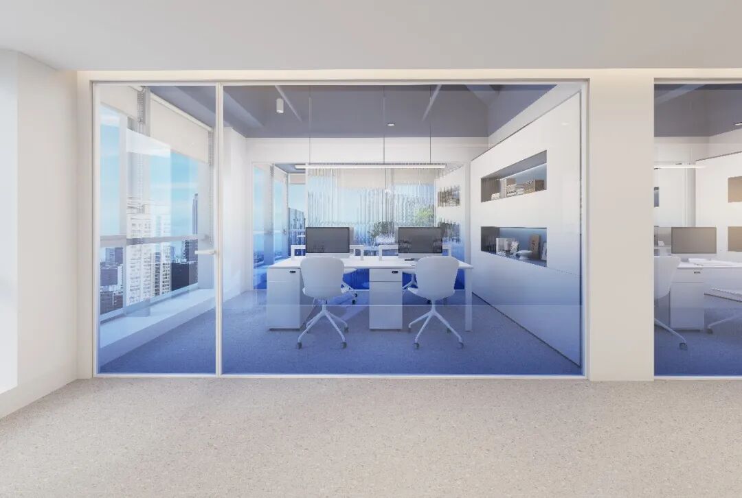 LKDESIGN丨国信会视集团办公空间设计案例-118