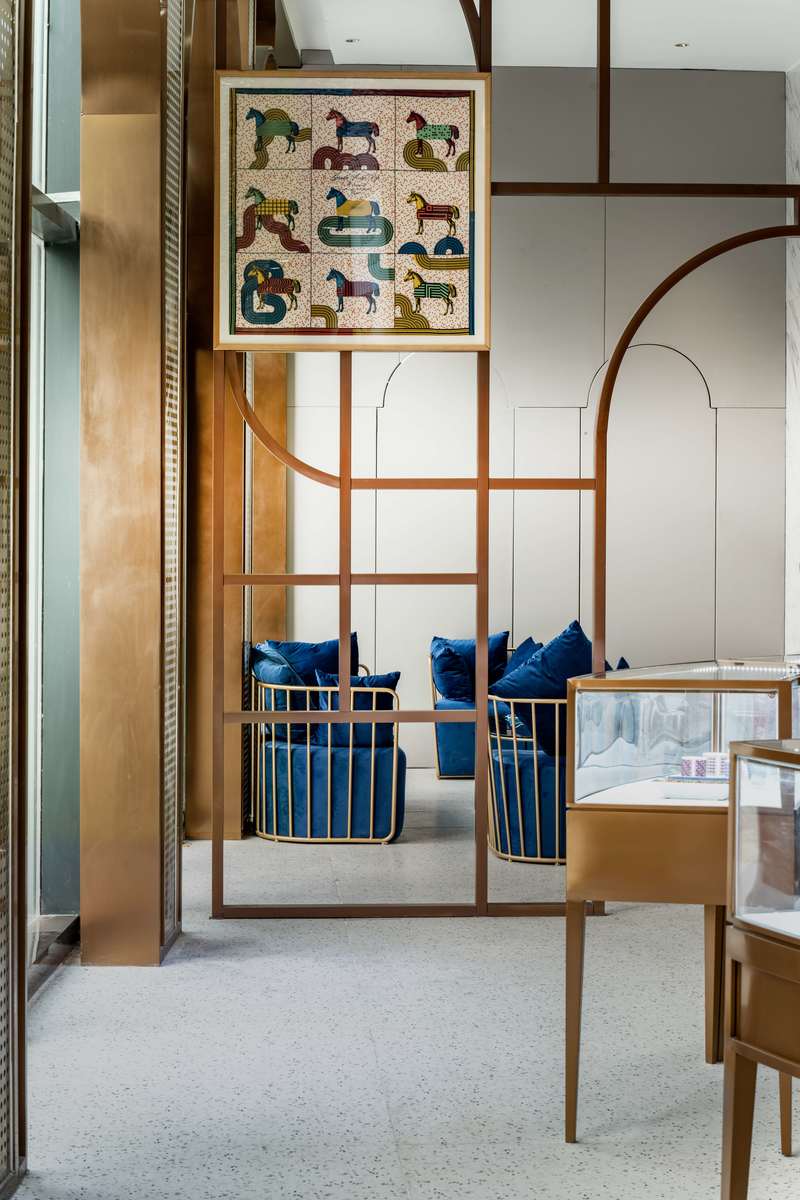 宁波绿地钻石馆——精致拱门元素打造独特视觉体验-18