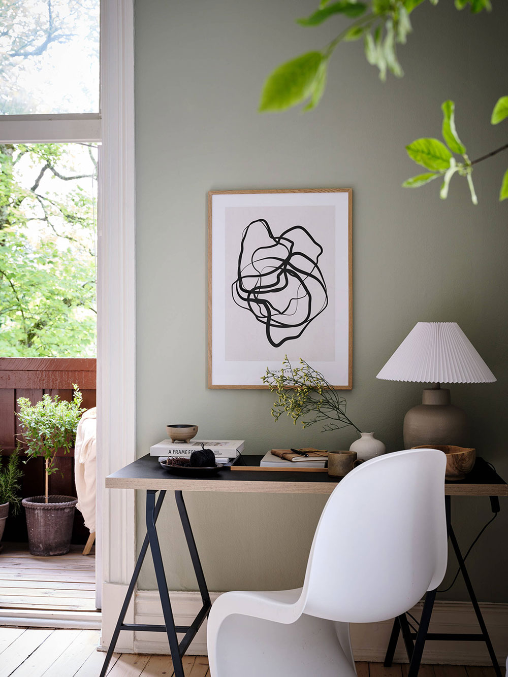 瑞典 52㎡清新自然角公寓设计-6