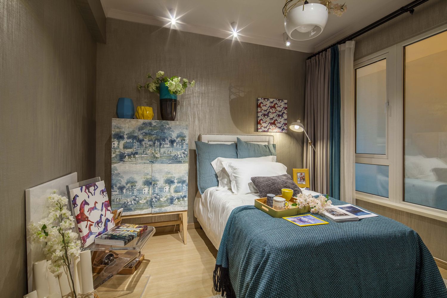 杭州逸境C户型样板间  董世建筑设计-2