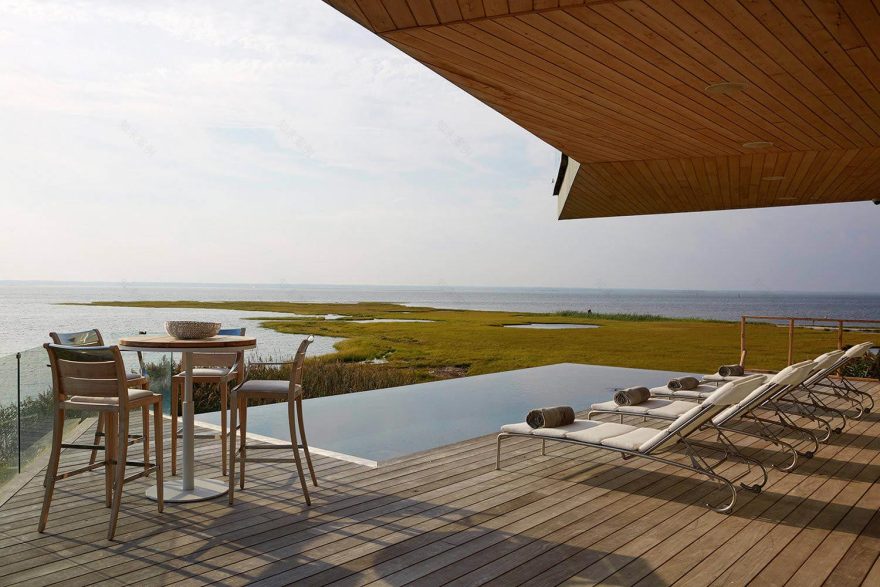 Long Beach Island home had a full modernist makeover to take advantage of stunning views CAANdesign Architecture and home design blog-7
