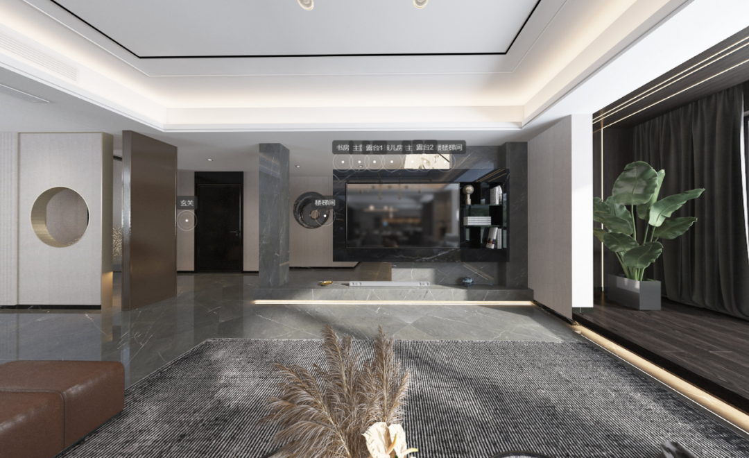 南国鼎峰龙岸 350㎡现代轻奢复式丨鼎墅设计-0