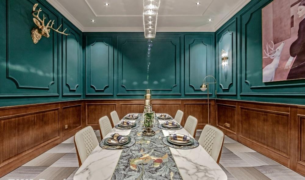 老洋房里的艺术盛宴——现代轻奢与古典韵味的完美融合-42