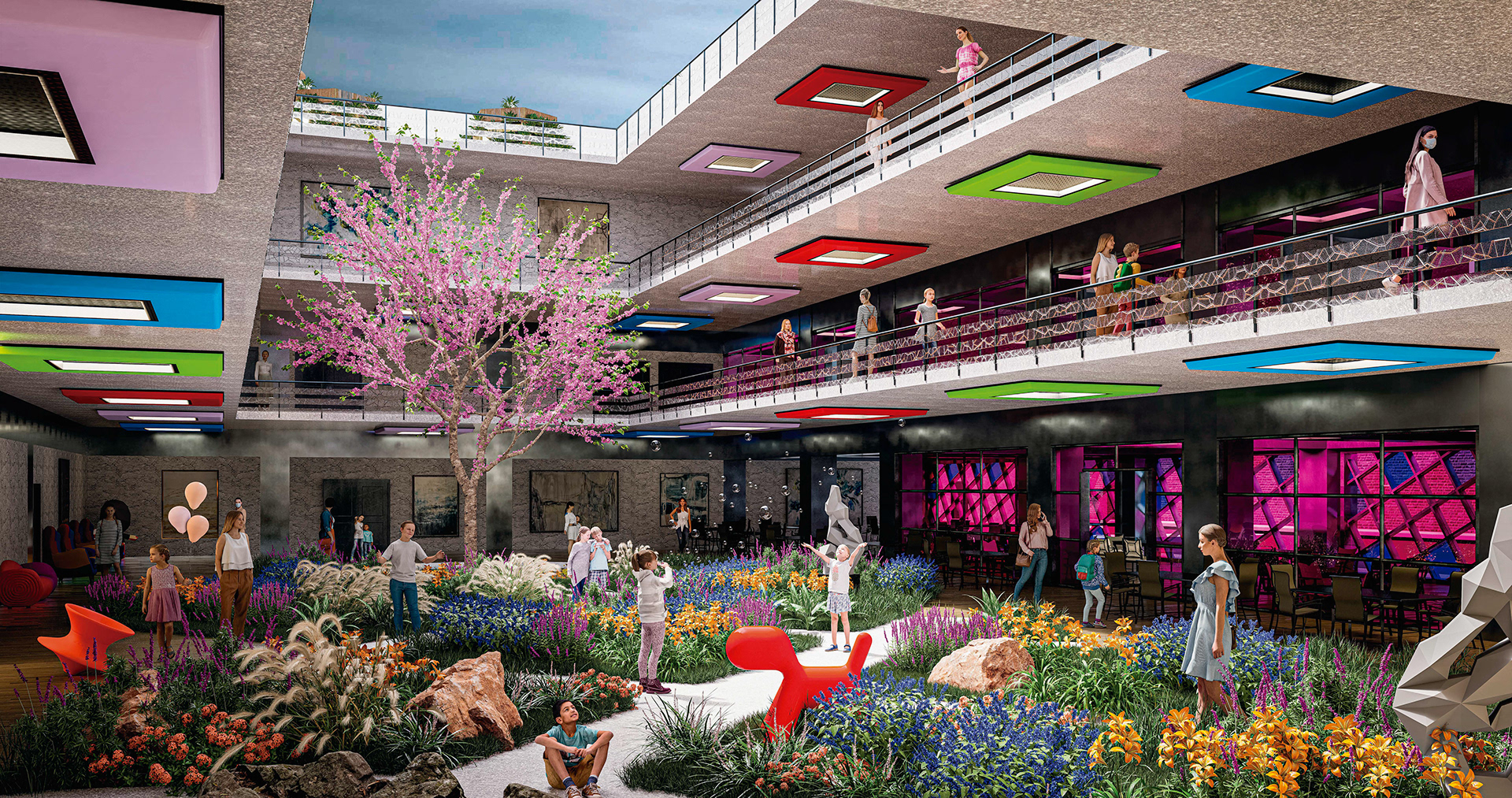 儿童妇女娱乐空间“Tlali Nantli”丨墨西哥墨西哥城-2