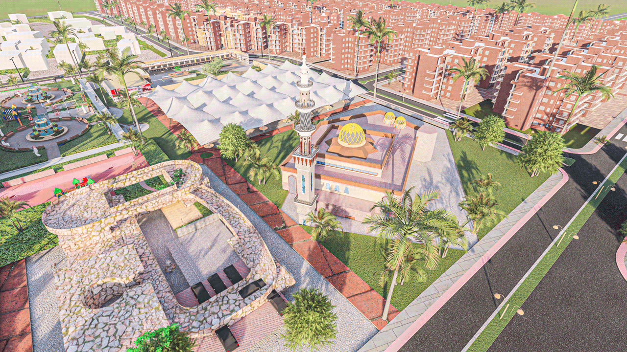 Hamam City 发展  城市规划项目丨埃及丨开罗大学工程学院建筑系-31