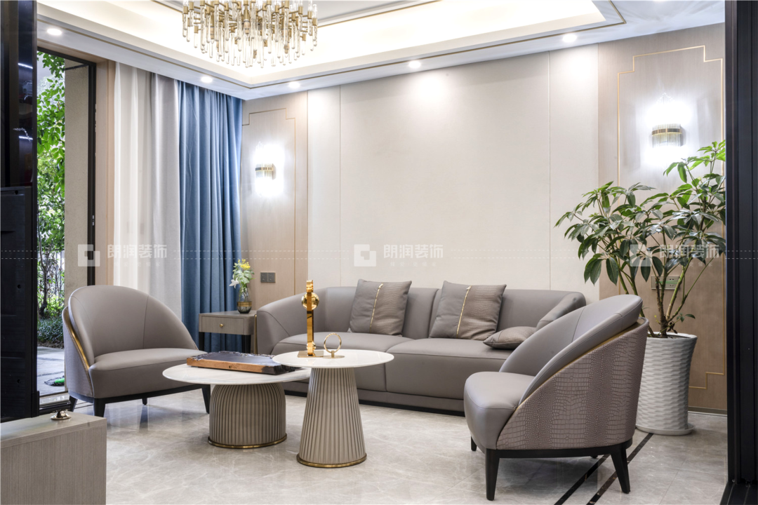 七一广场142㎡轻奢三居设计丨中国成都丨朗润装饰-27