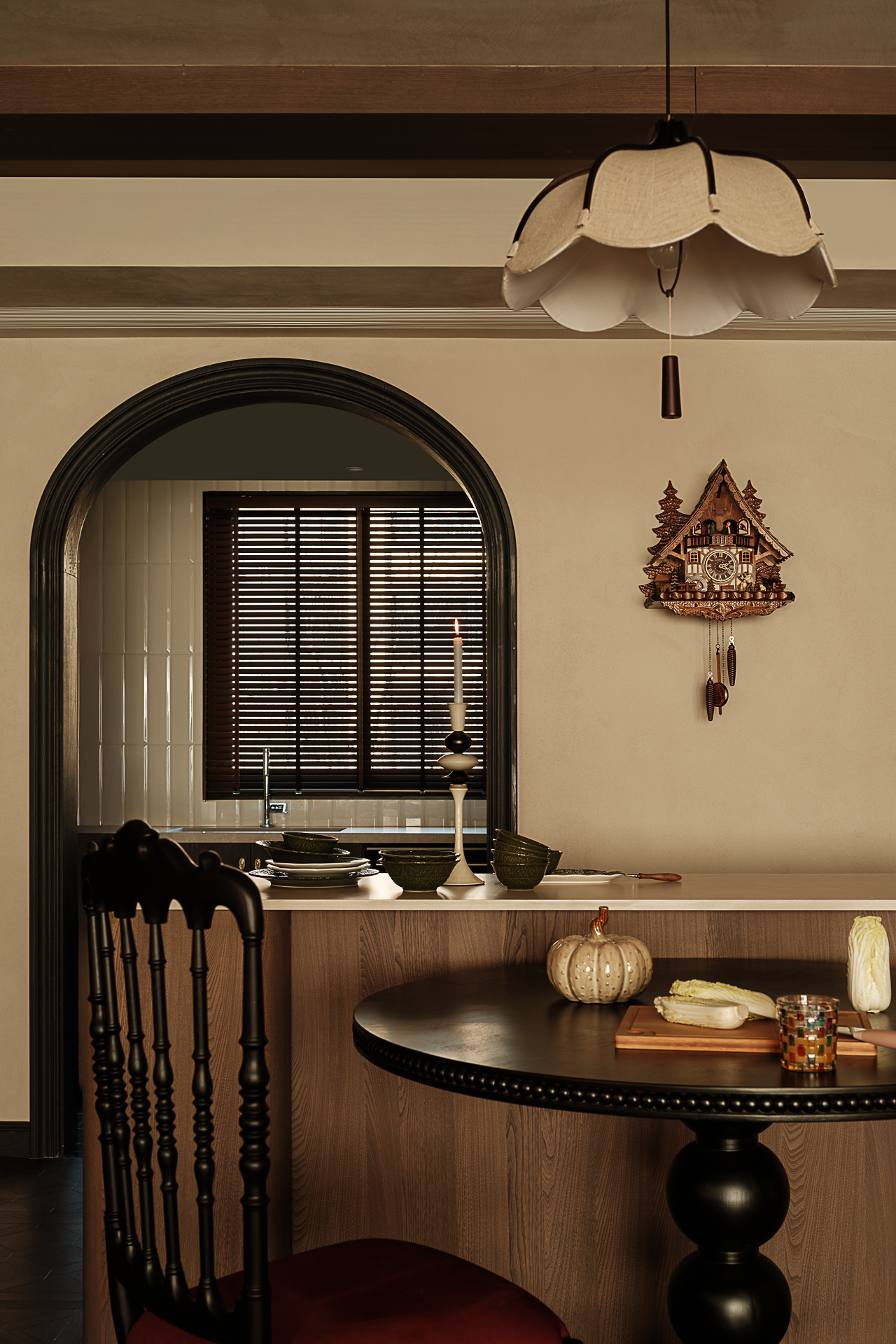 南洋复古 流动的诗意丨中国苏州丨苏州一野室内设计工程有限公司-25