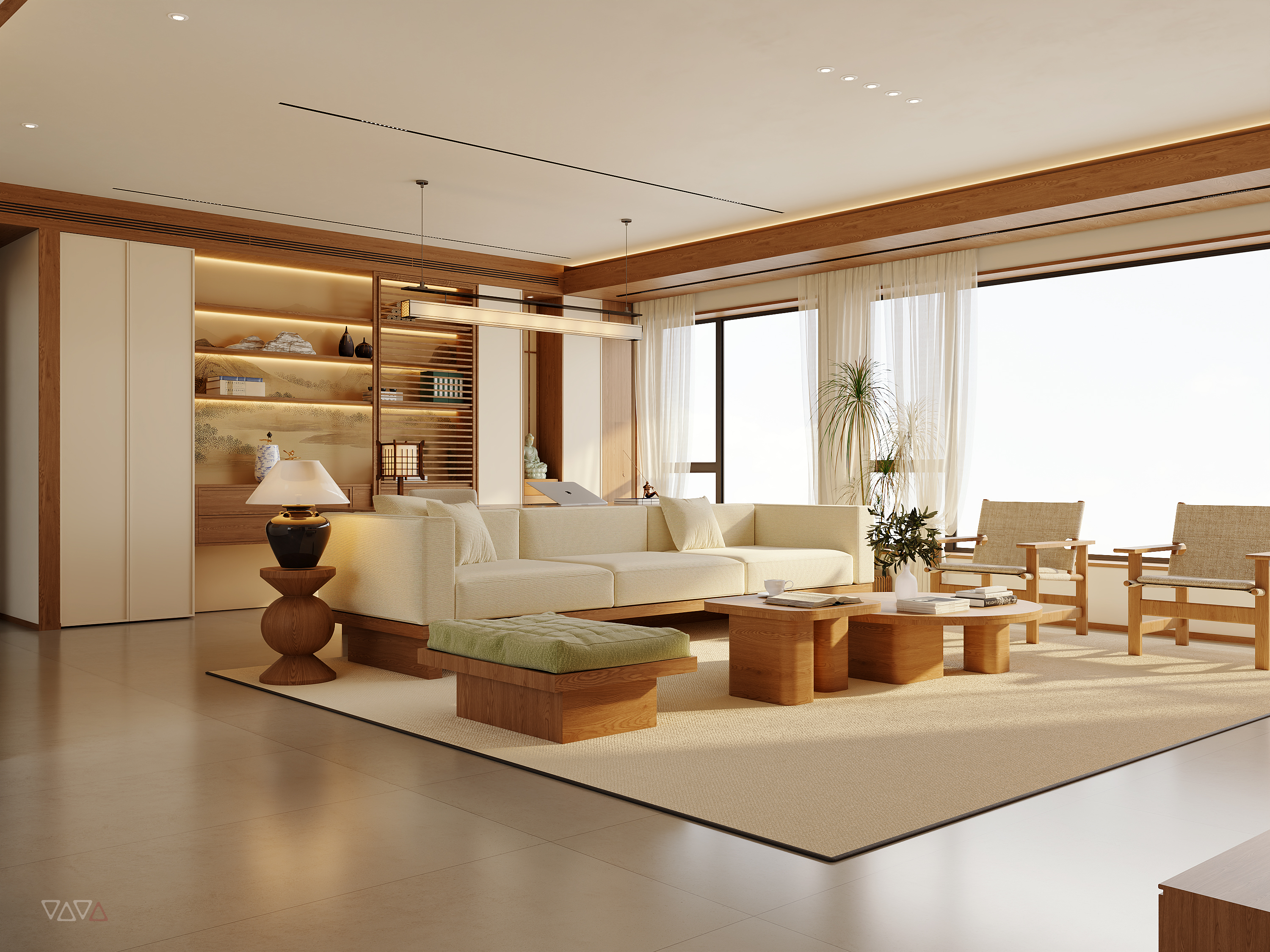 宋式客餐厅效果图-1