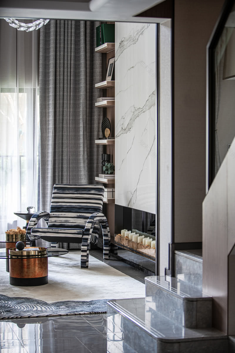 佛山金融街仙湖悦府下叠丨中国佛山丨广州奥迅室内设计有限公司-9