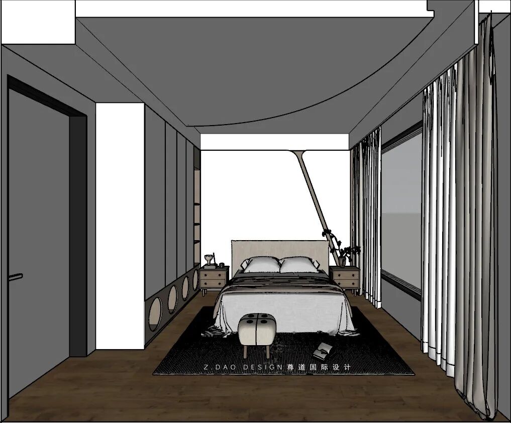 龙湖丽丰·西宸原著400㎡静奢风别墅（《喜 棠》）丨尊道国际设计-165