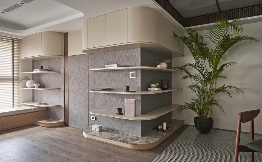 台湾现代典雅的双人寓所-25