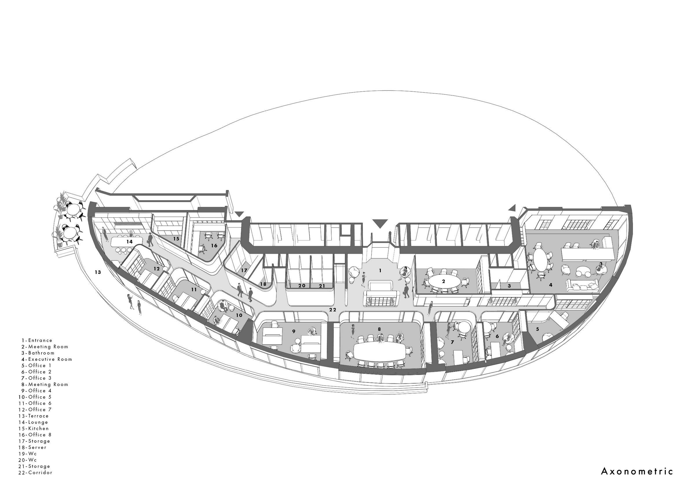 土耳其 Akasya A15 办公室丨土耳其伊斯坦布尔丨theCATwork-19