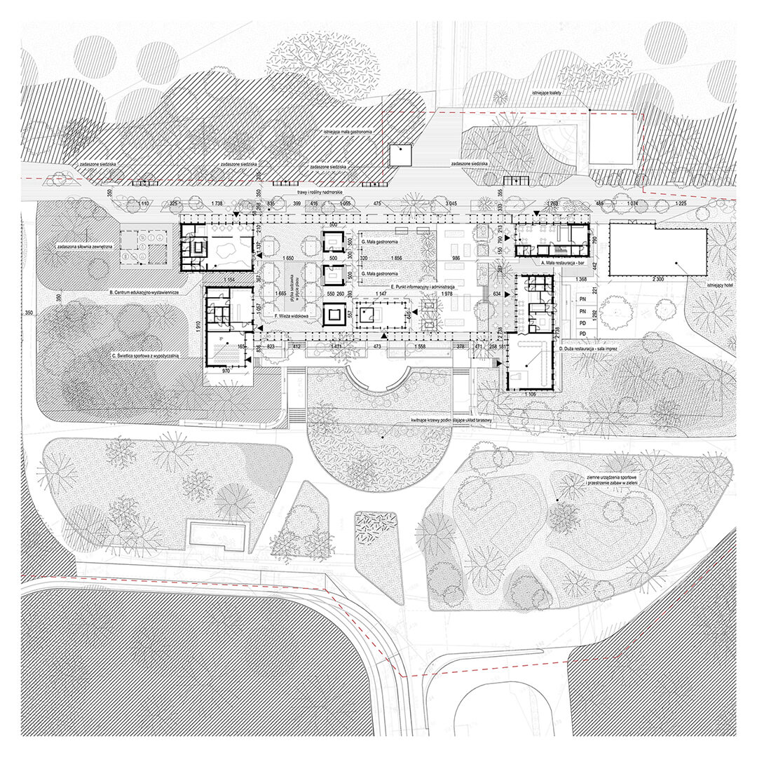 Stogi海滩入口区城市与建筑概念设计丨波兰丨Naive,Anna Bukowy等-5