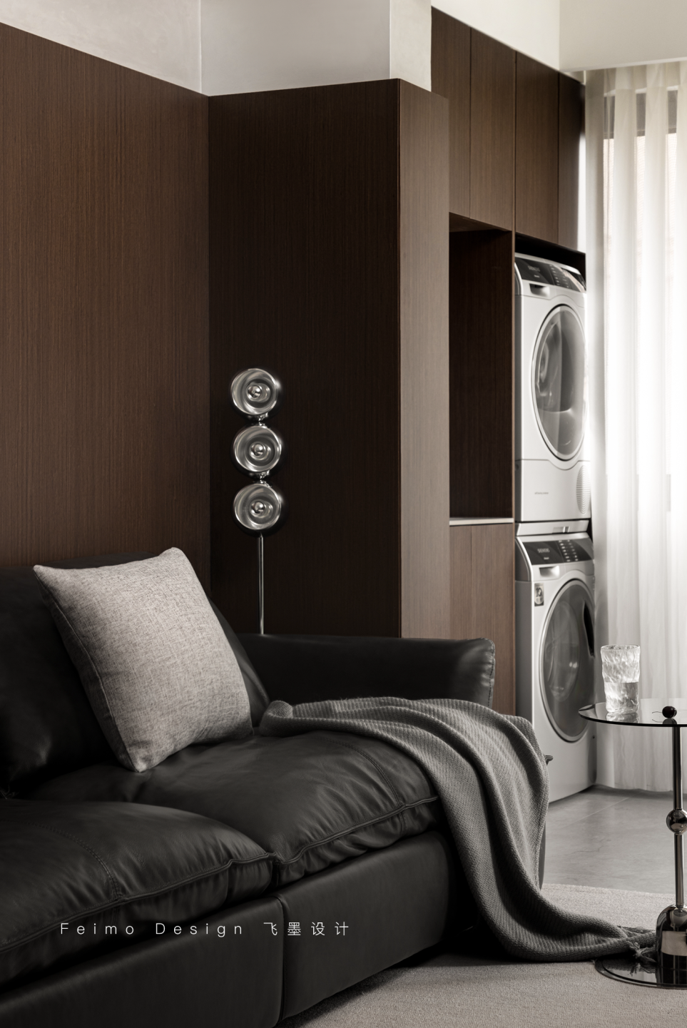 95㎡极简婚房丨飞墨设计-20